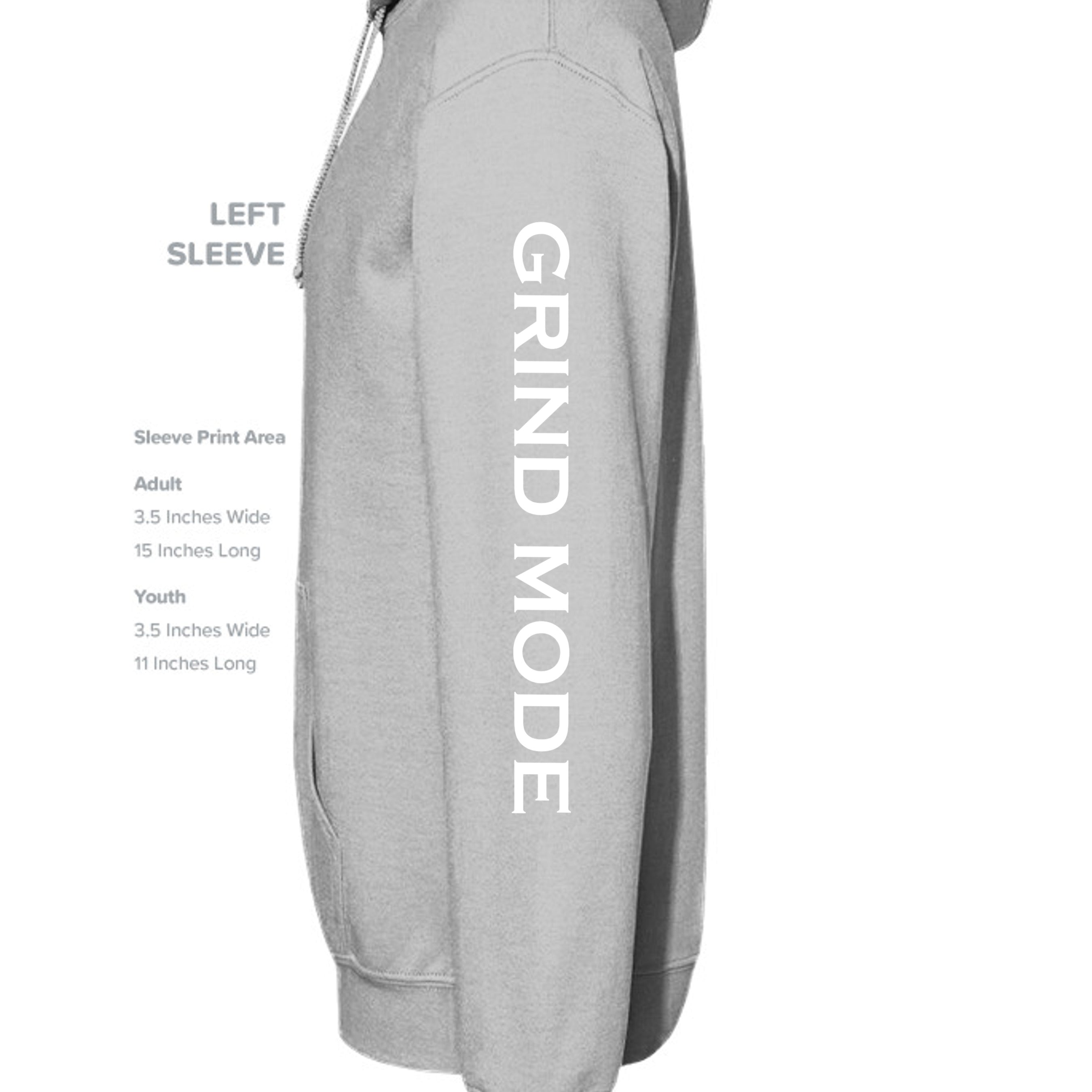 Light Heather Grey - DT6101 - SLEEVE_LEFT