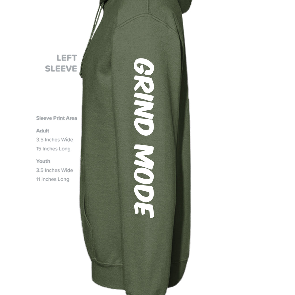 MILITARY GREEN - G185 - SLEEVE_LEFT
